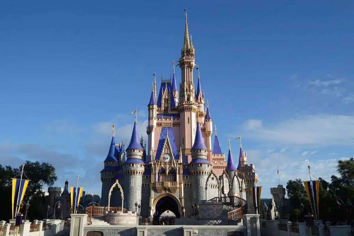 Photograph of Cinderella Castle at the Magic Kingdom park. Photo retrieved from MagicGuides.com